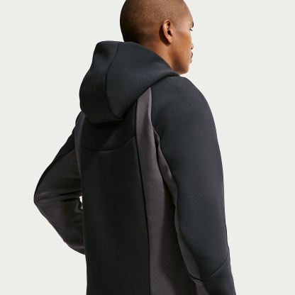 Nike Tech - Nike Tech Windrunner-Fleecejacke mit durchgehendem Reißverschluss und Color-Block-Design (Herren)