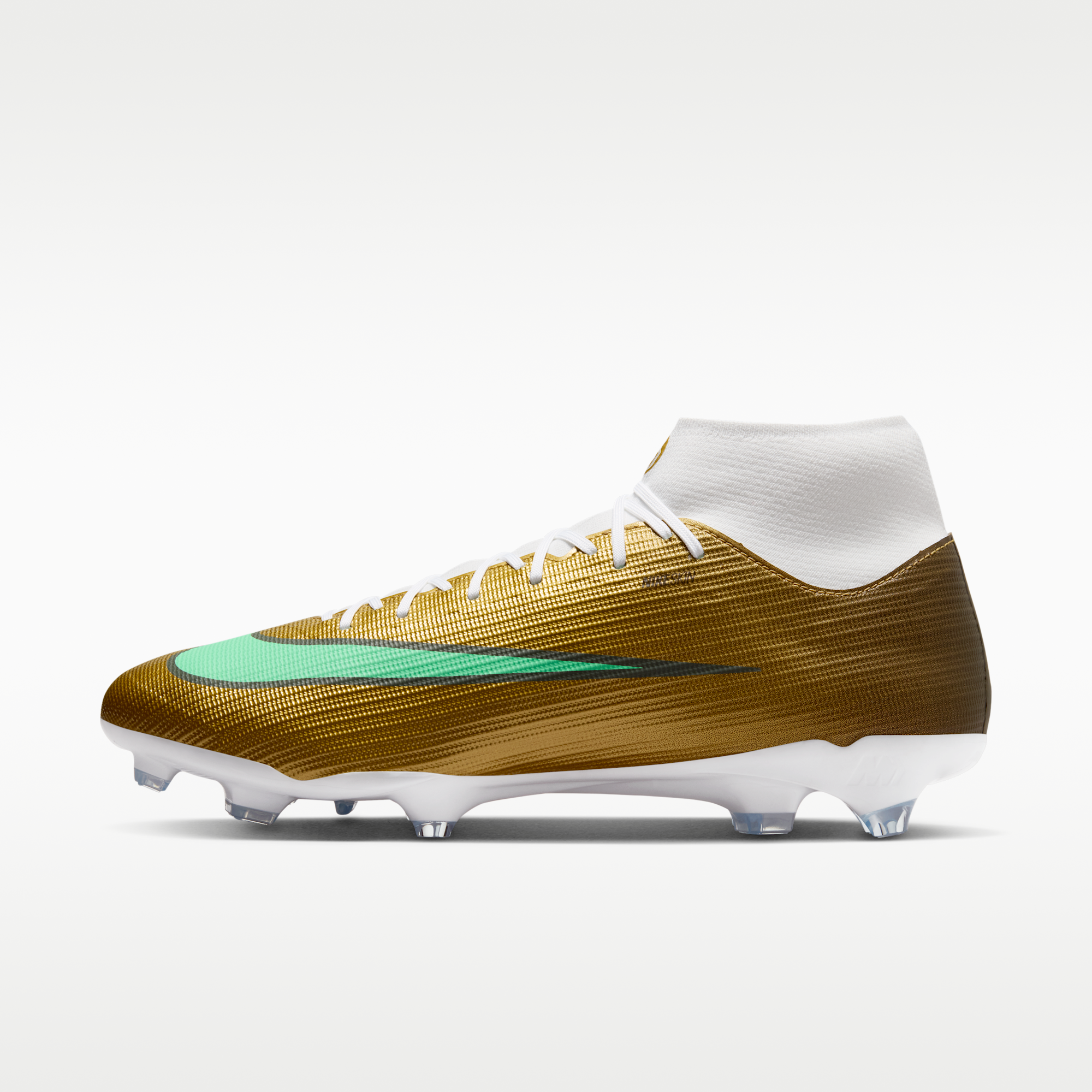 Nike Mercurial Superfly 11 Academy "Kylian Mbappé" - Metallic Gold/Green Glow (IO5000-701) - 1