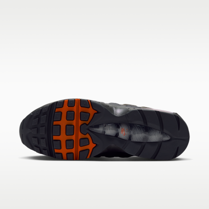 Nike Air Max 95 Big Bubble - Light Bone/Anthracite/Dark Loden/Safety Orange - 2