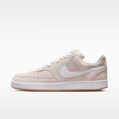 Nike Court Vision Low FL - Light Orewood Brown/Gum Medium Brown/Λευκό - 1