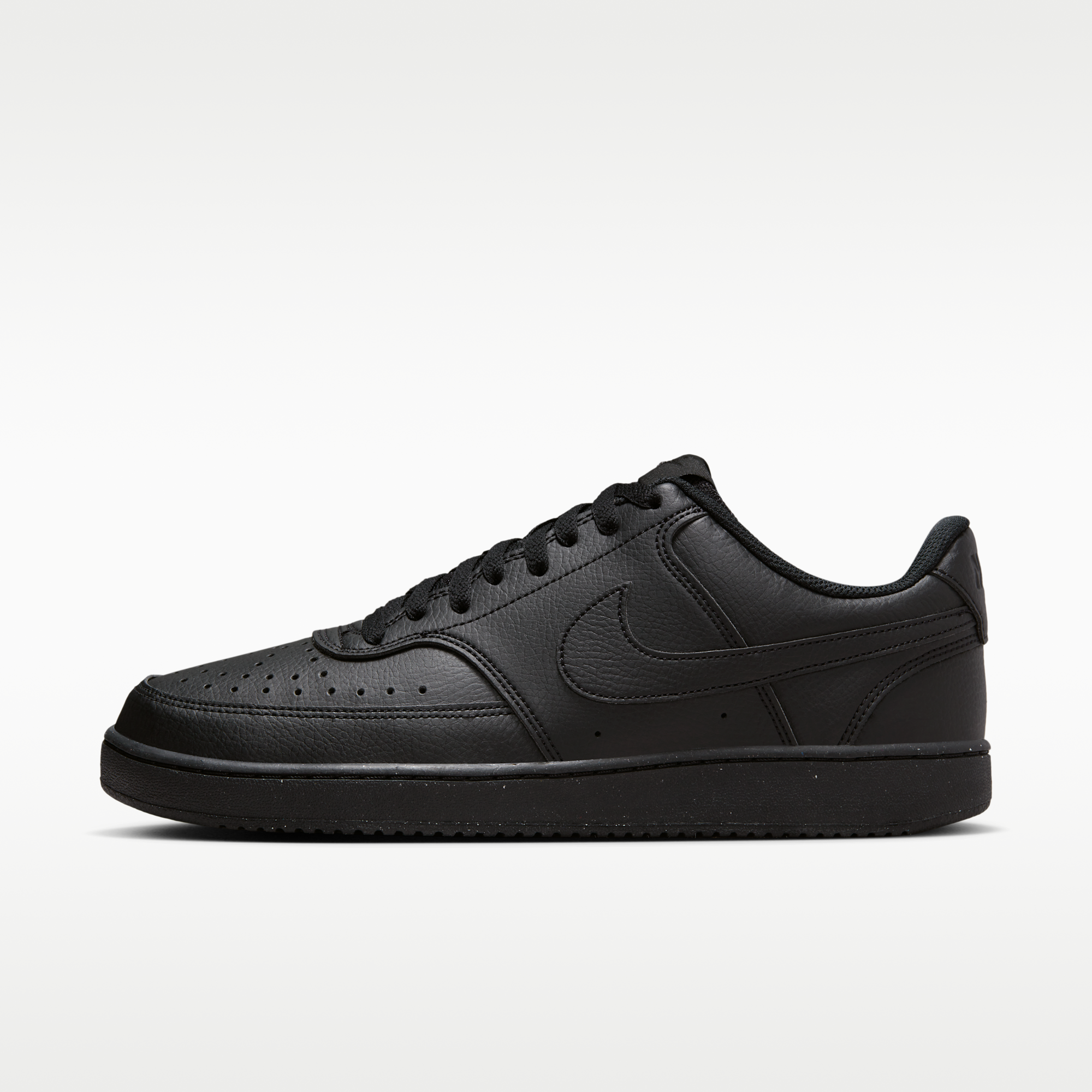 Nike Court Vision Low Next Nature - Μαύρο/Μαύρο/Μαύρο - 1