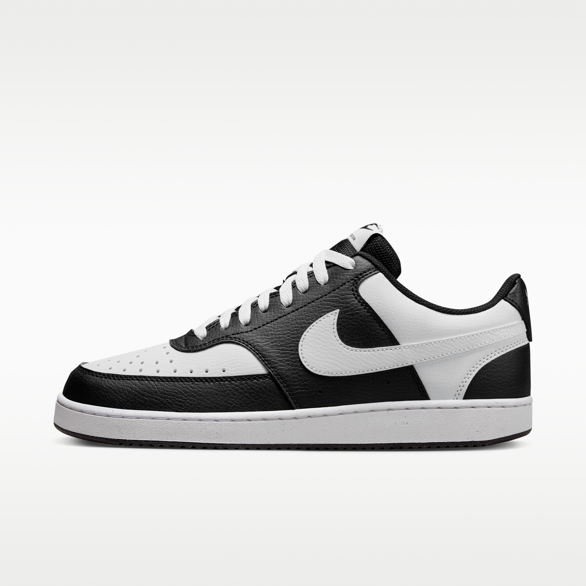Nike Court Vision Low - Μαύρο/Λευκό - 1