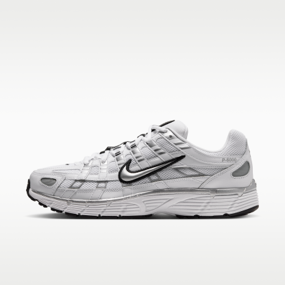 Nike P-6000 - Λευκό/Μαύρο/Metallic Silver - 1
