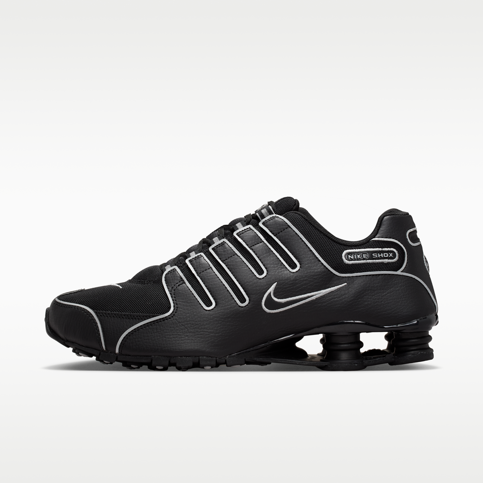 Nike Shox NZ - Μαύρο/Light Smoke Grey/Μαύρο - 1