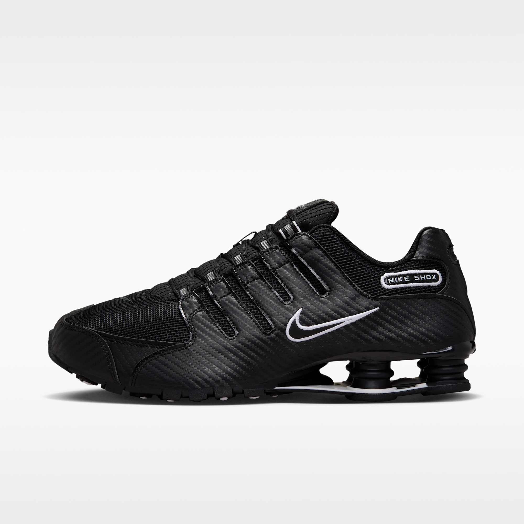 Nike Shox NZ - Μαύρο/Λευκό/Μαύρο - 1