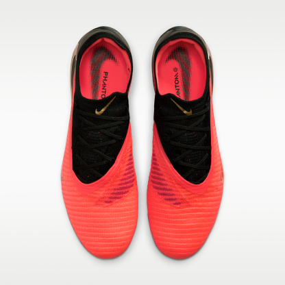 Nike Phantom 6 Low Elite - Bright Crimson/Μαύρο/Blur - 4