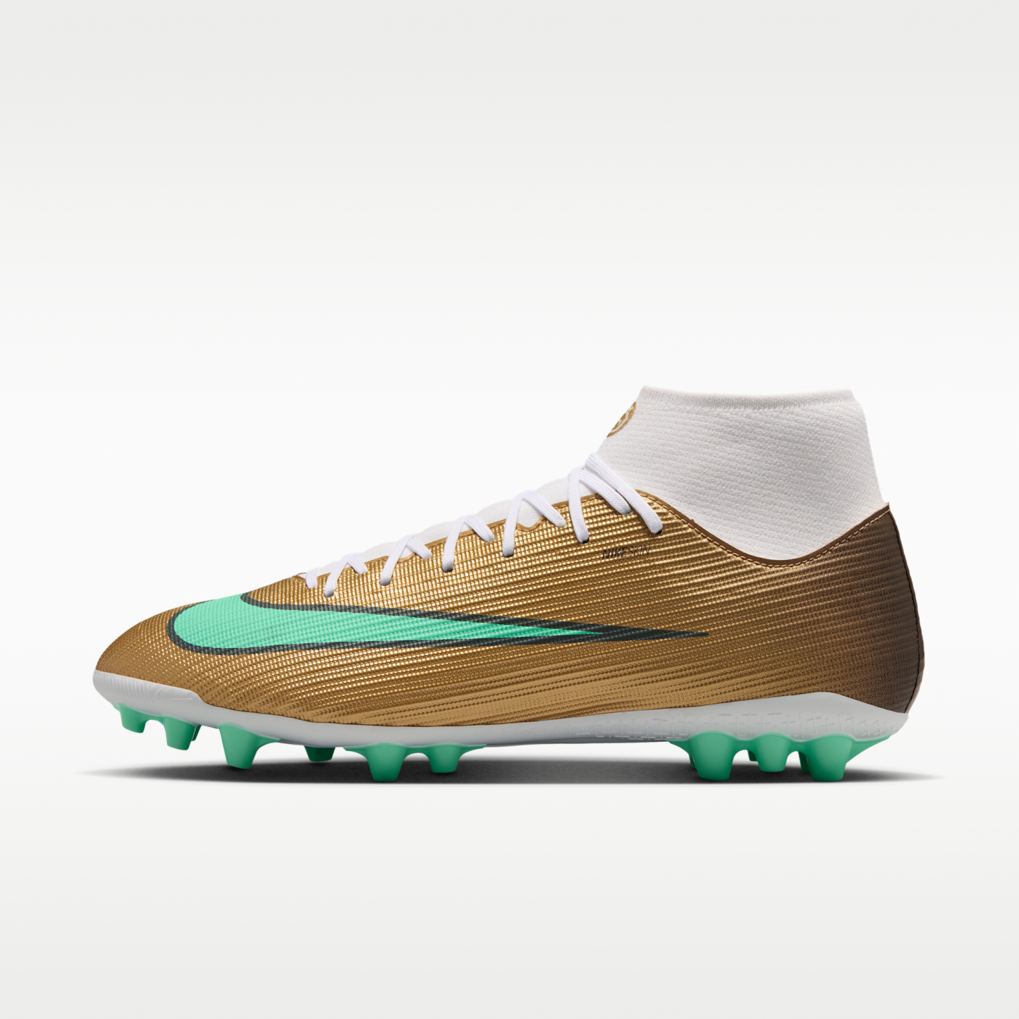 Nike Mercurial Superfly 11 Academy "Kylian Mbappé" - Metallic Gold/Green Glow (IR0785-701) - 1