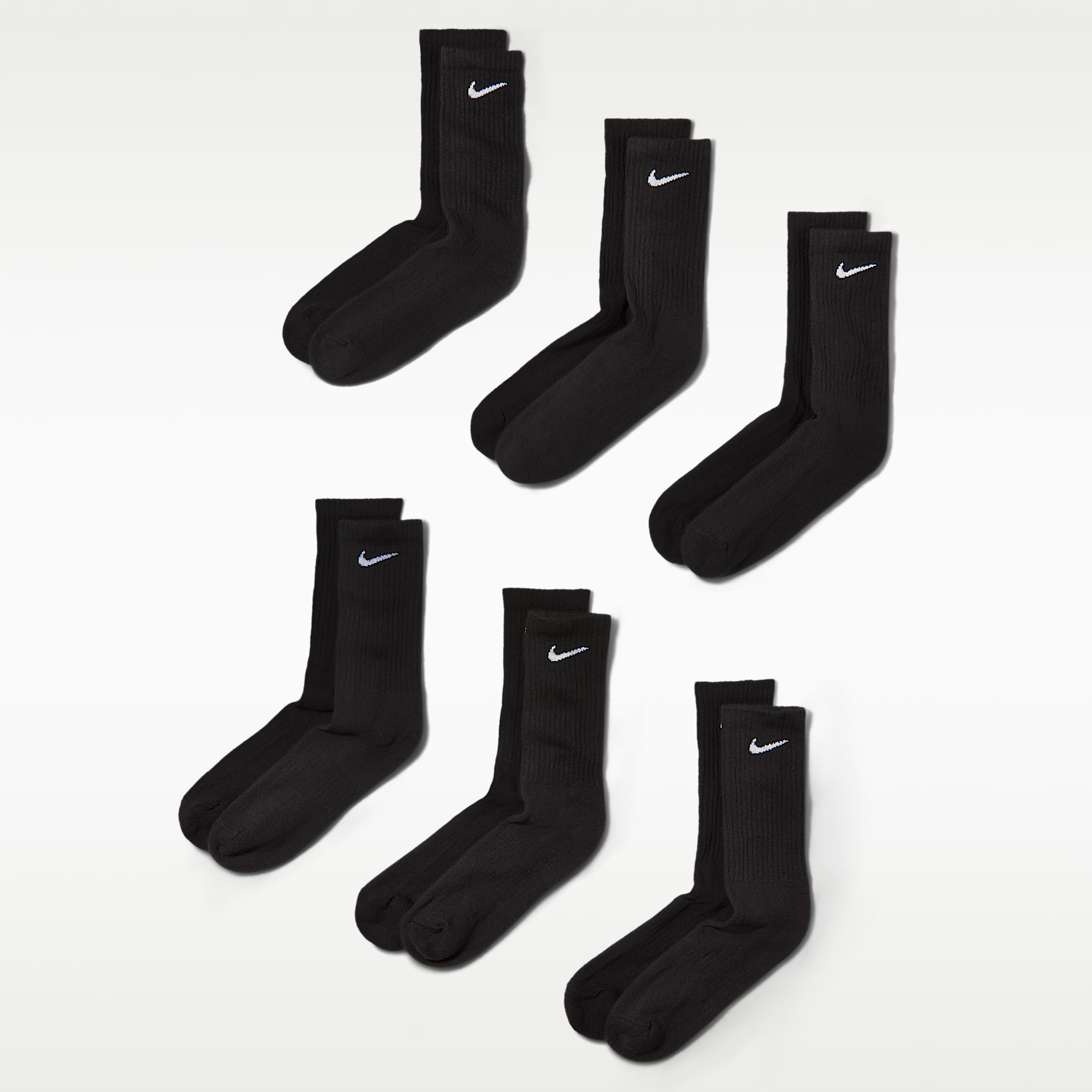 Nike Everyday Cushioned - Nike Everyday Cushioned Crew-Trainingssocken (6 Paar)