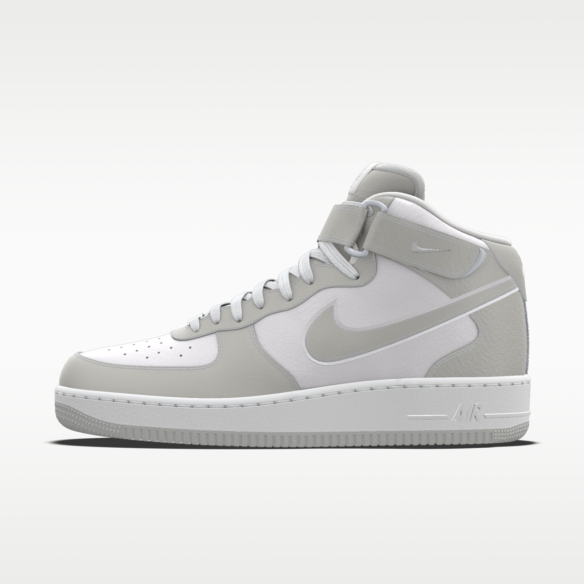 Nike Air Force 1 Mid By You - Πολύχρωμο/Πολύχρωμο/Πολύχρωμο (2120804569) - 1