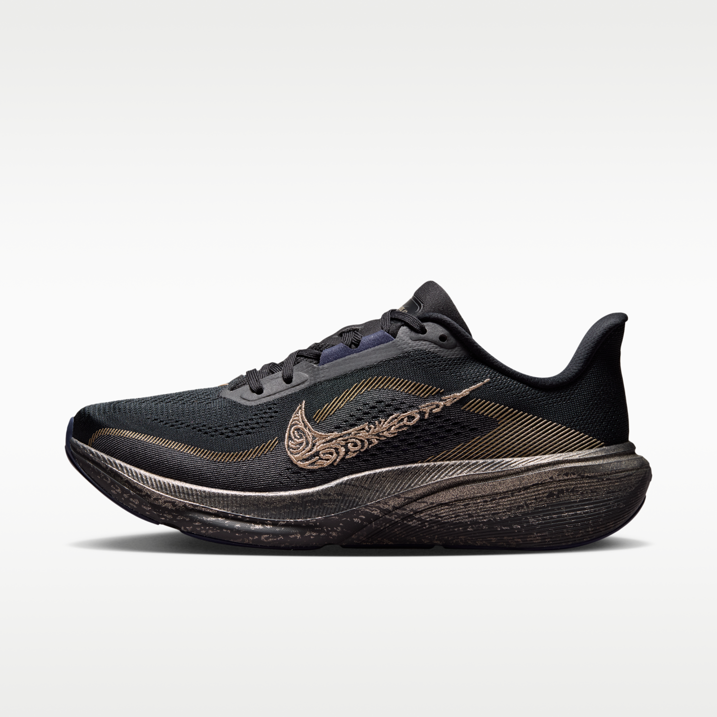 Nike Pegasus 42 - Μαύρο/Pitch Blue/Blackened Blue/Blur - 1