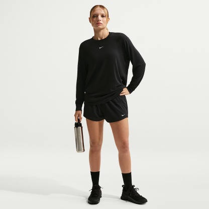 Nike One - Nike One Dri-FIT-Shorts mit mittelhohem Bund und Futter für Damen (ca. 7,5 cm)