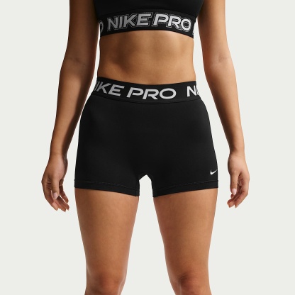 Nike Pro - Nike Pro Grafik Bike-Shorts mit mittelhohem Bund (Damen, ca. 7,5 cm)