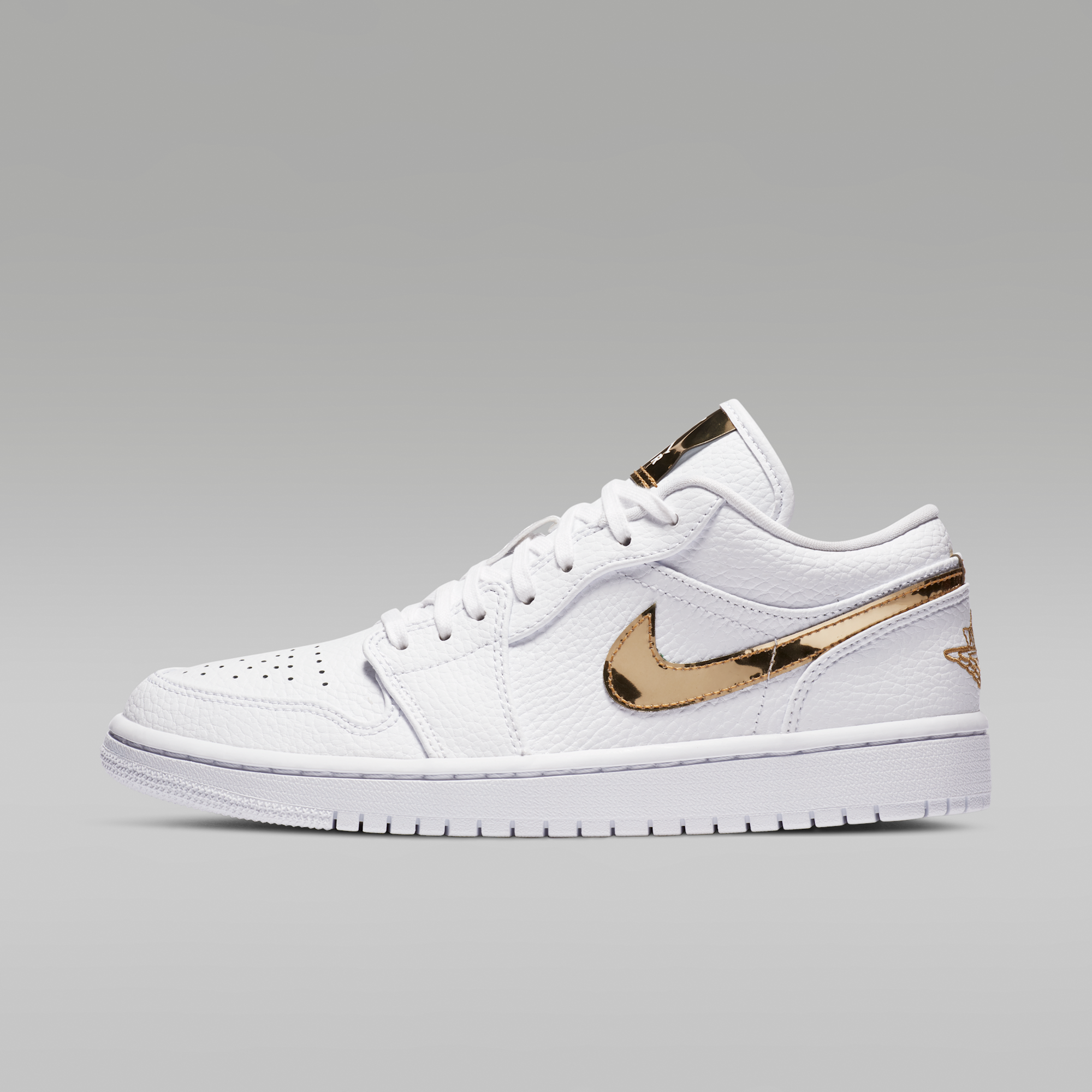 Air Jordan 1 Low SE - Λευκό/Λευκό/Metallic Gold - 1