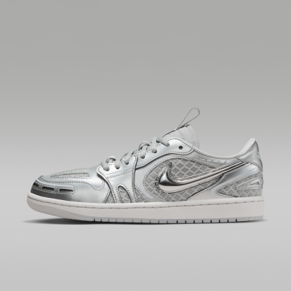 Air Jordan 1 Low Method of Make - Neutral Grey/Λευκό/Pewter Grey/Metallic Silver - 1