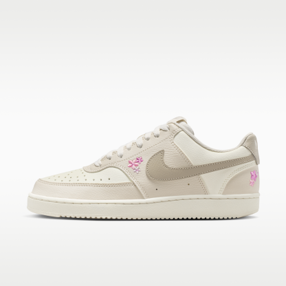 Nike Court Vision Low Next Nature - Sail/Light Orewood Brown/Cream II - 1