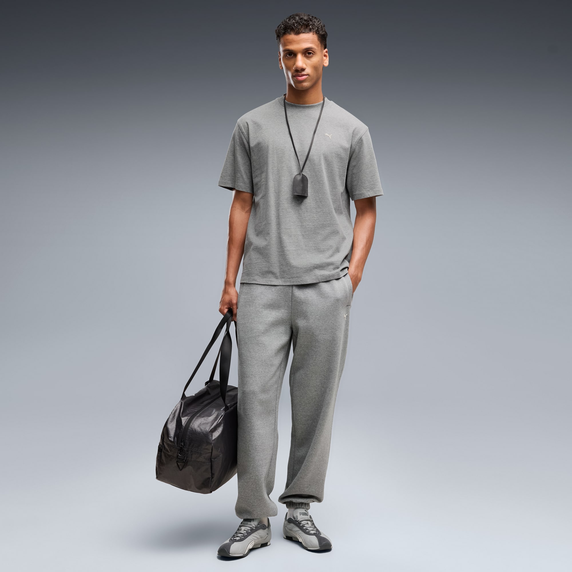 Select Essentials T-Shirt Herren - Medium Gray Heather