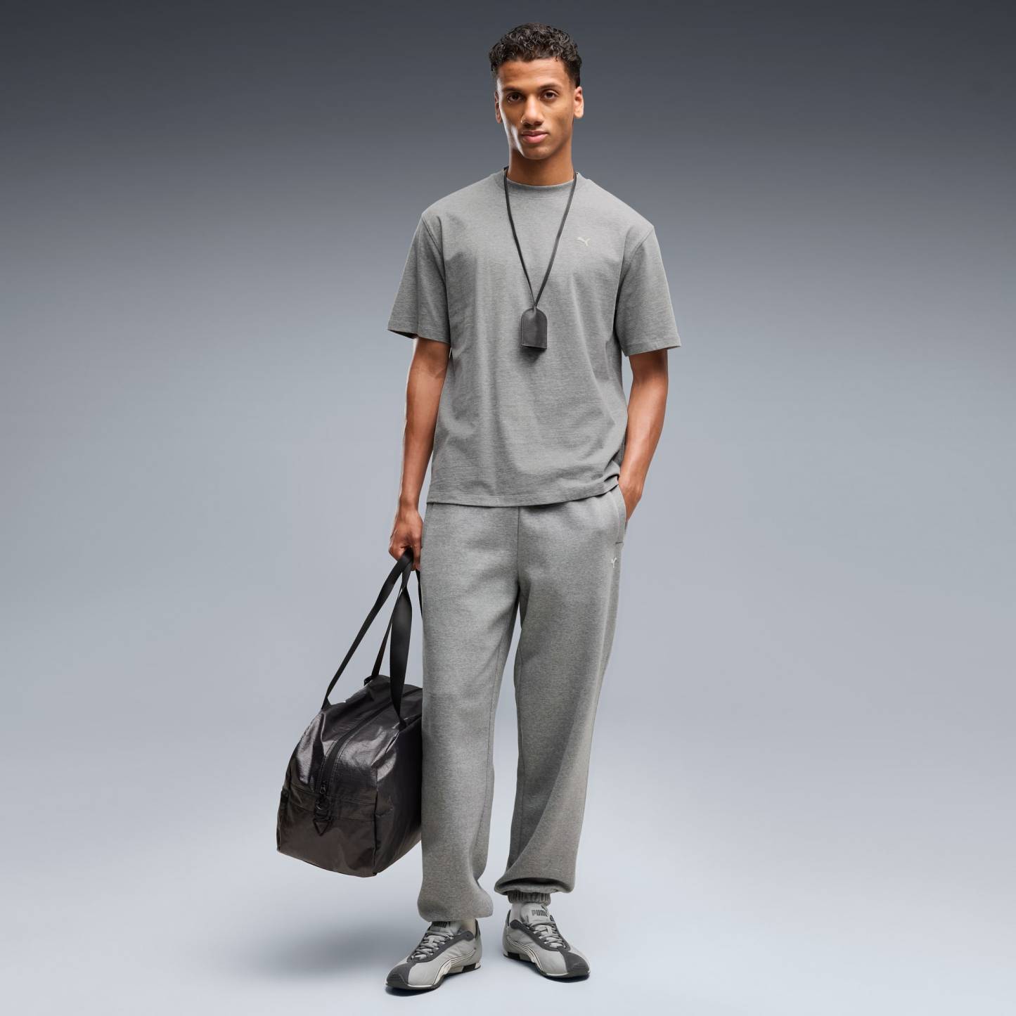 Select Essentials T-Shirt Herren - Medium Gray Heather