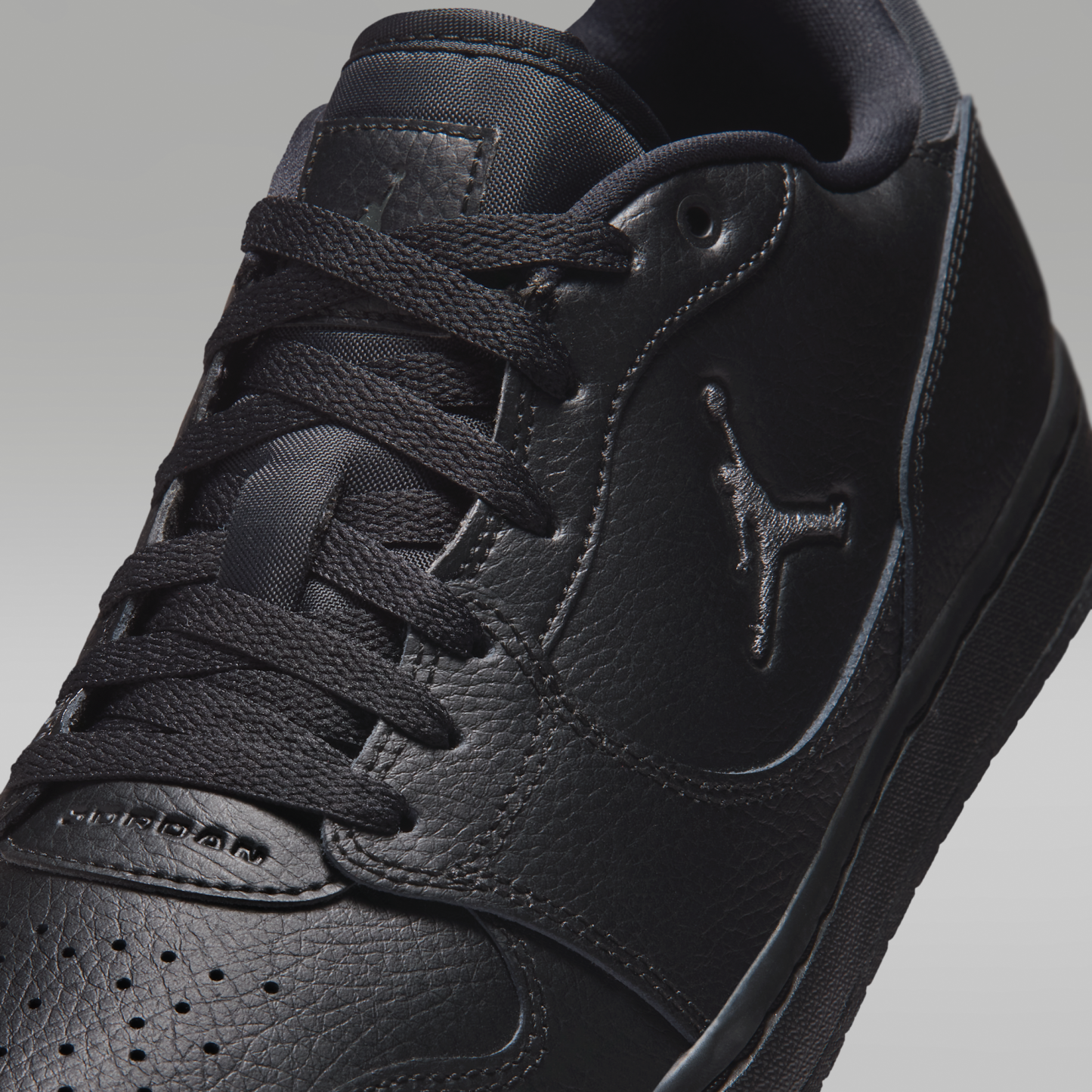 Jordan Court Connect Low - Μαύρο/Dark Smoke Grey - 7