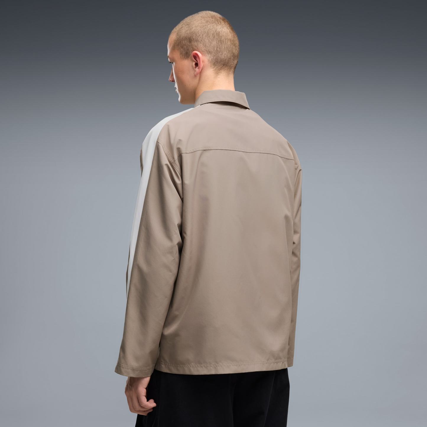 T7 Relaxed Overshirt Herren - Mouse Gray