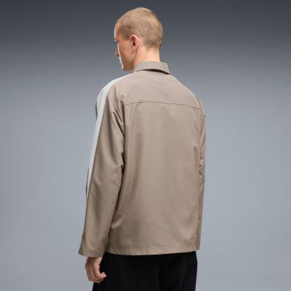 T7 Relaxed Overshirt Herren - Mouse Gray