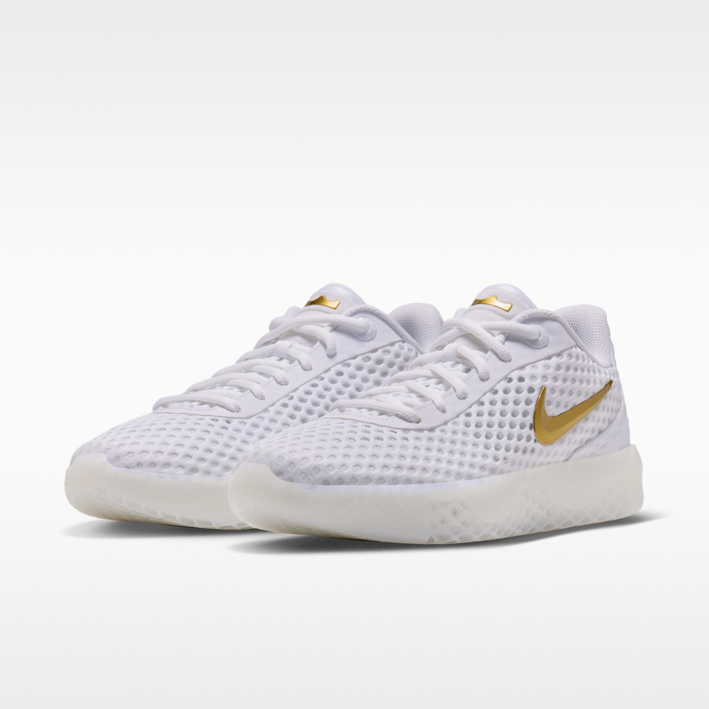 LeBron Witness X - Λευκό/Λευκό/Photon Dust/Metallic Gold - 5