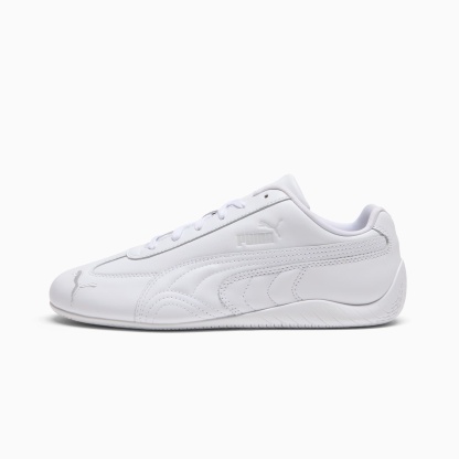 Speedcat Full Leather Sneakers Unisex - PUMA White-Feather Gray