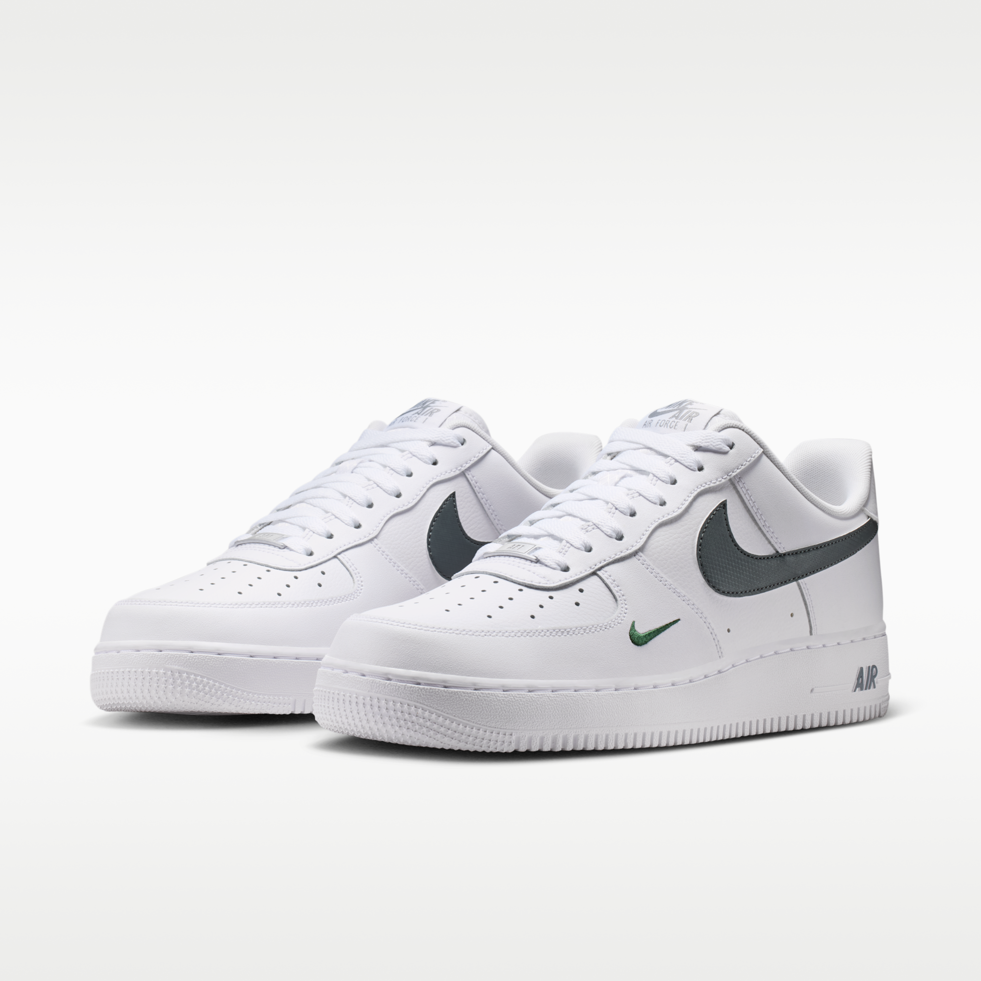 Nike Air Force 1 '07 - Λευκό/Fir/Cool Grey/Cool Grey - 5