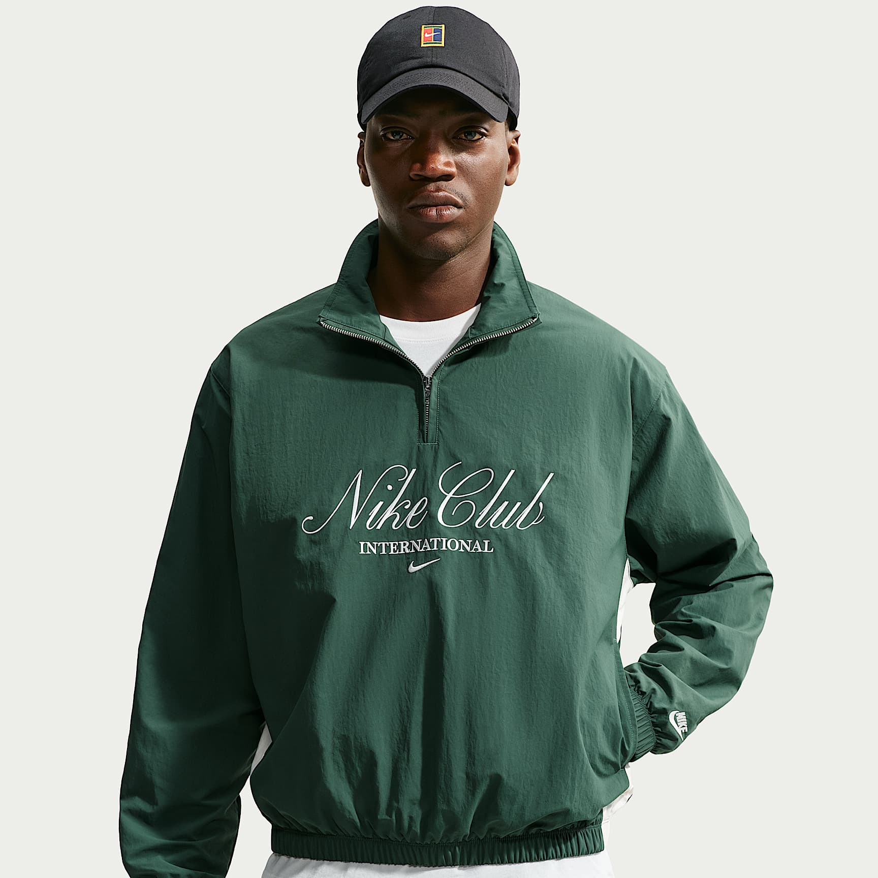 Nike Club - Nike Club Jacke mit Halbreißverschluss (Herren)