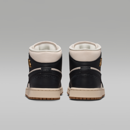 Air Jordan 1 Mid SE - Off Noir/Chalk/Pearl White/Chalk - 6