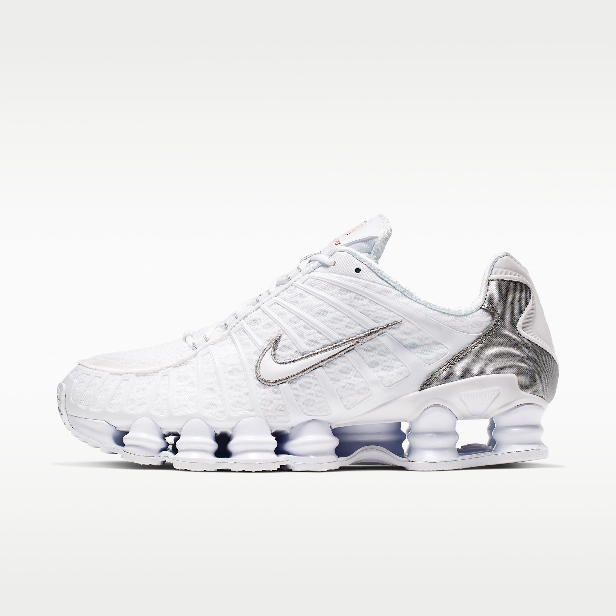 Nike Shox TL - Λευκό/Metallic Silver/Max Orange/Λευκό - 1