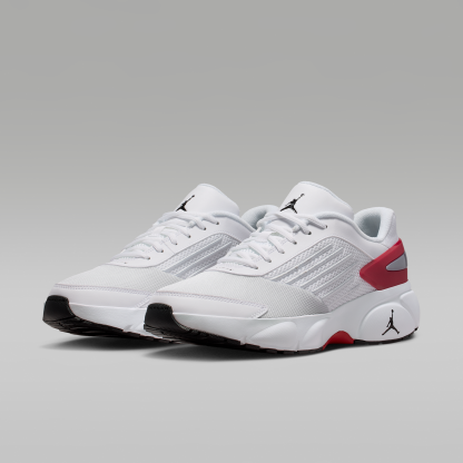 Jordan Trunner Flow - Λευκό/Gym Red/Metallic Silver/Μαύρο - 5