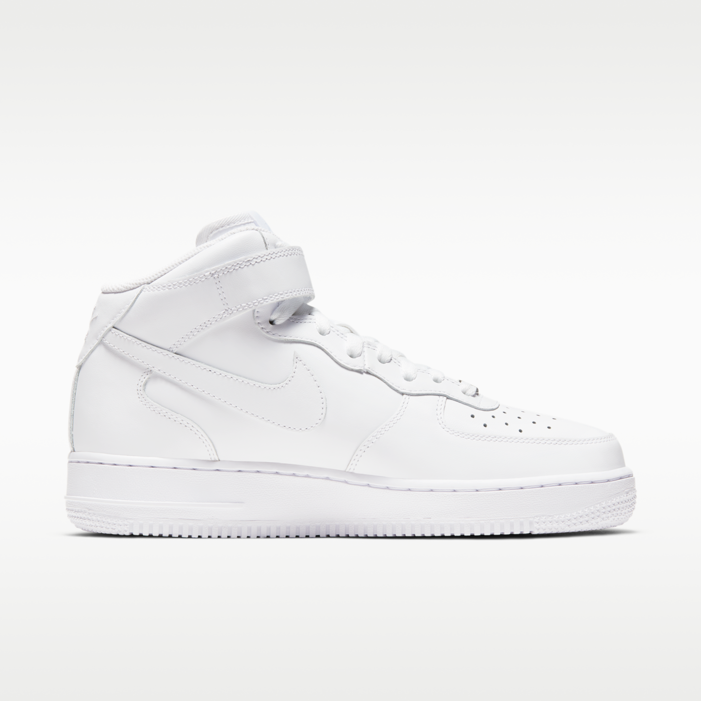 Nike Air Force 1 '07 Mid - Λευκό/Λευκό/Λευκό - 3