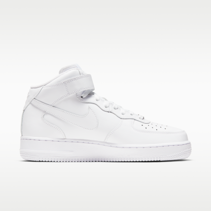 Nike Air Force 1 '07 Mid - Λευκό/Λευκό/Λευκό - 3