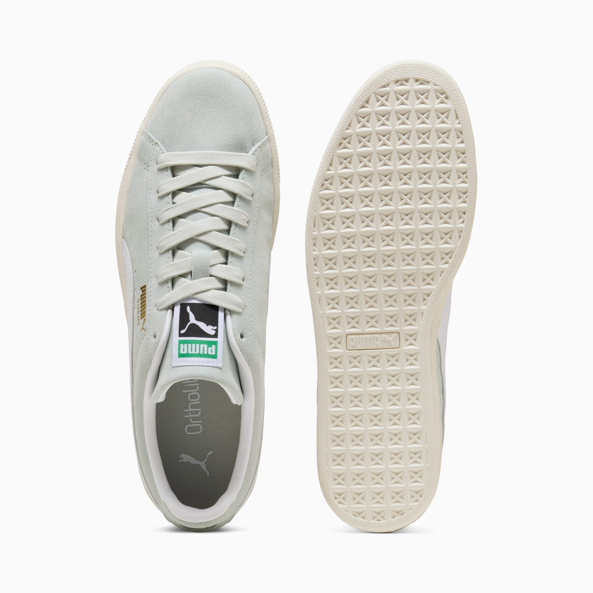 Suede Classic Sneakers Unisex - Créme De Mint-PUMA White
