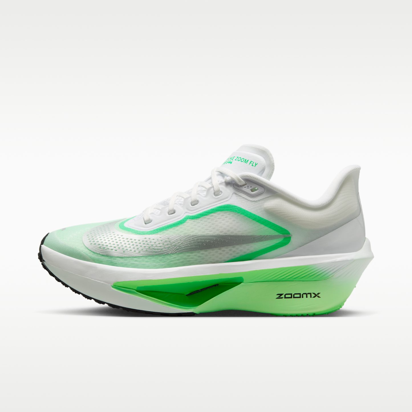 Nike Zoom Fly 6 - Λευκό/Illusion Green/Green Spark/Metallic Silver - 1