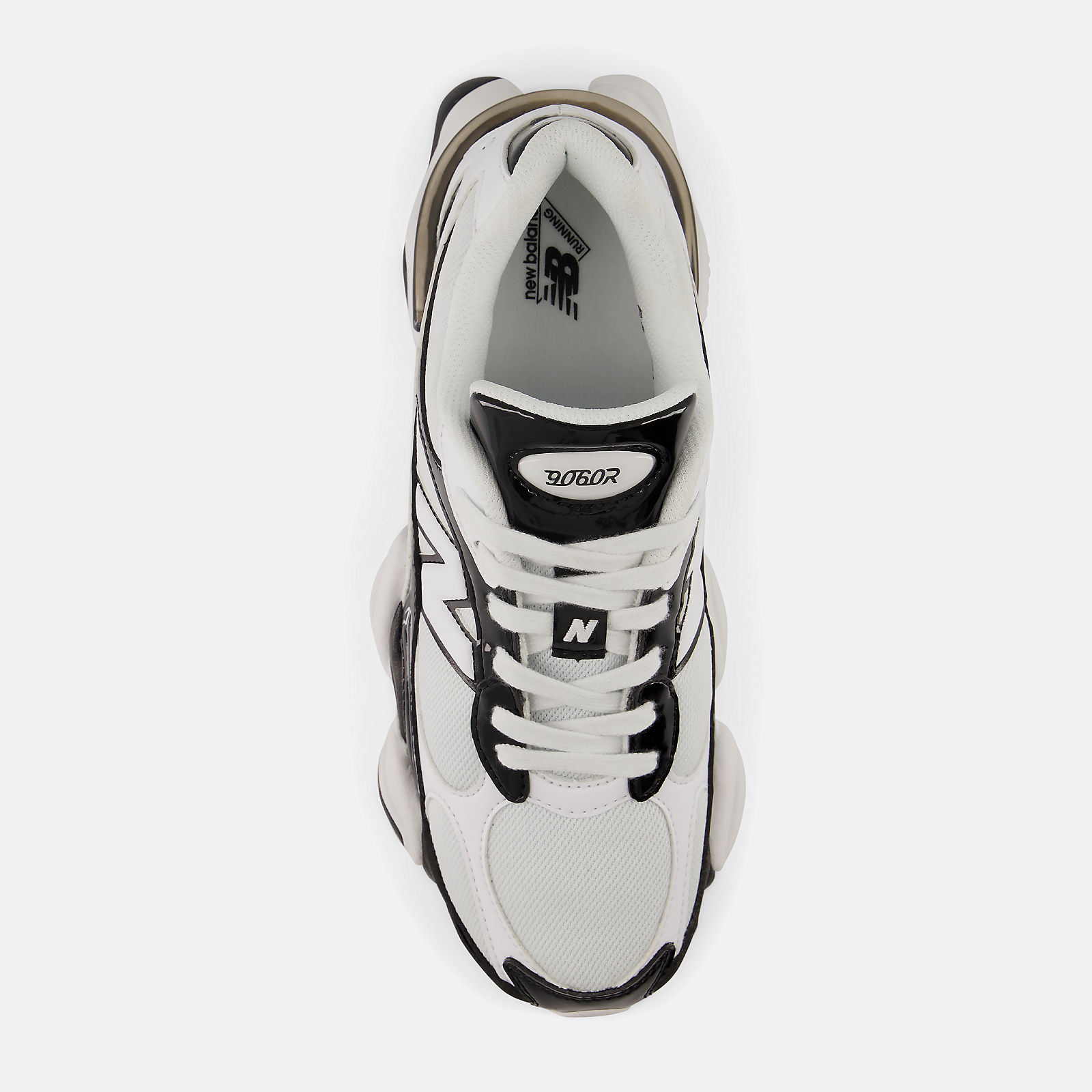 New Balance 9060R - BLACK con WHITE - U906076M