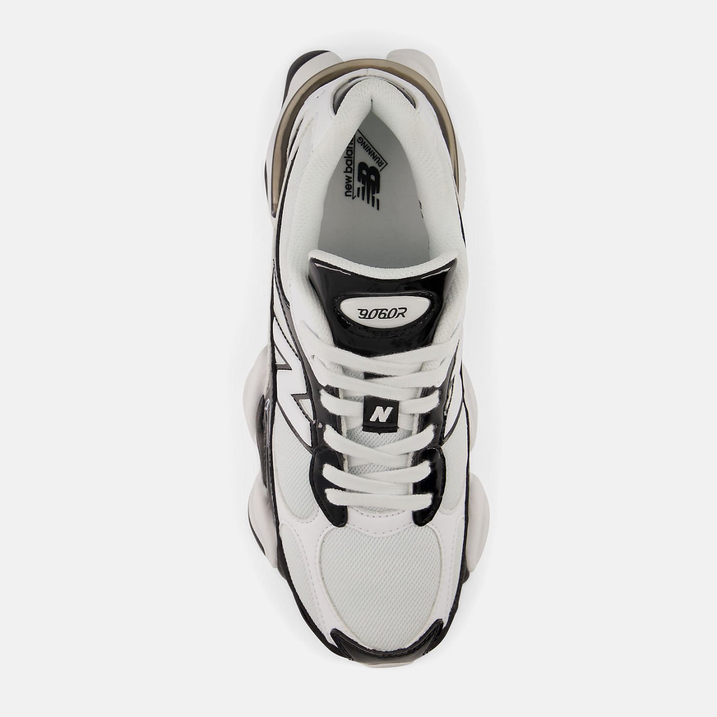 New Balance 9060R - BLACK con WHITE - U906076M