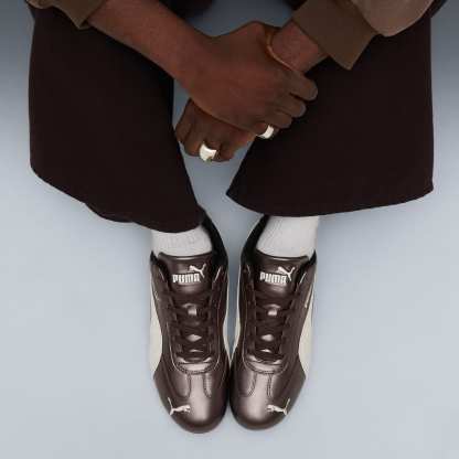 Speedcat Metallic Sneakers Unisex - Warm Brown-Warm White