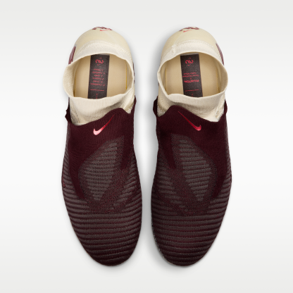 Nike United Phantom 6 High Elite - Burgundy Crush/Fossil/University Red - 4