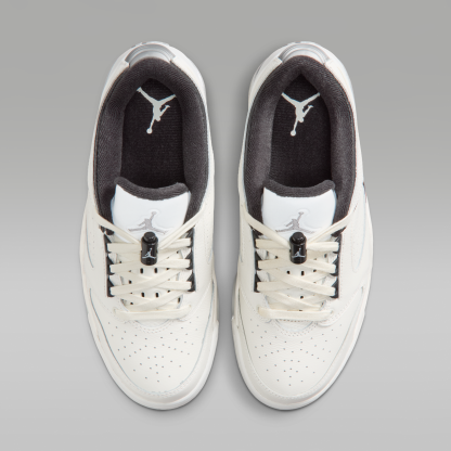 Jordan Sixty Plus Low - Sail/Μαύρο/Swan/Metallic Silver - 4