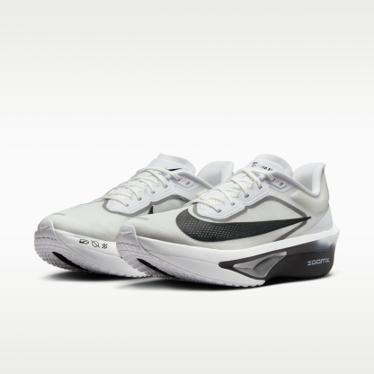 Nike Zoom Fly 6 - Λευκό/Smoke Grey/Metallic Silver/Μαύρο - 5