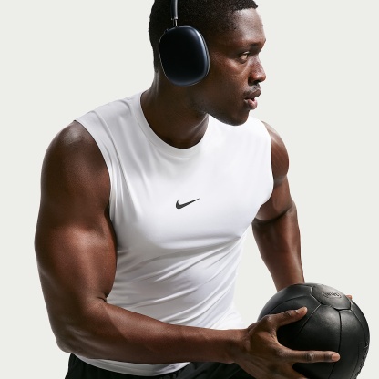 Nike Pro - Nike Pro ärmelloses Dri-FIT Fitnessoberteil mit enger Passform für Herren