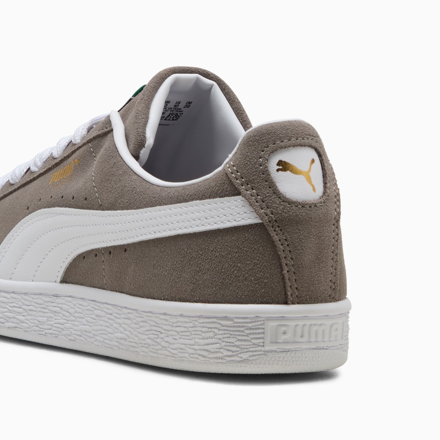 Suede Classic Sneakers Unisex - Cast Iron-PUMA White