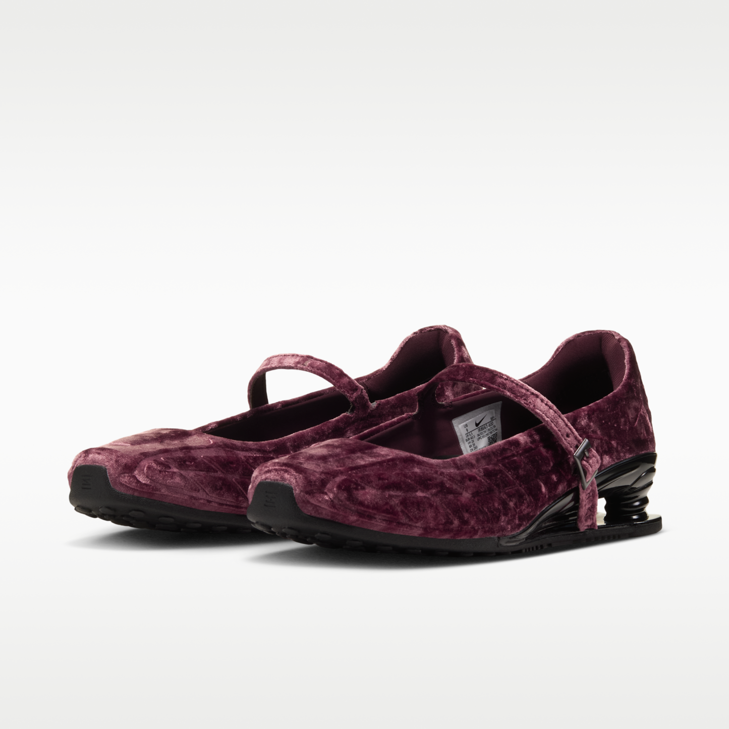 Nike Shox Z Calistra - Burgundy Crush/Μαύρο/Burgundy Crush - 5