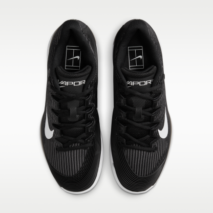 Nike Vapor 12 - Μαύρο/Dark Smoke Grey/Λευκό - 4