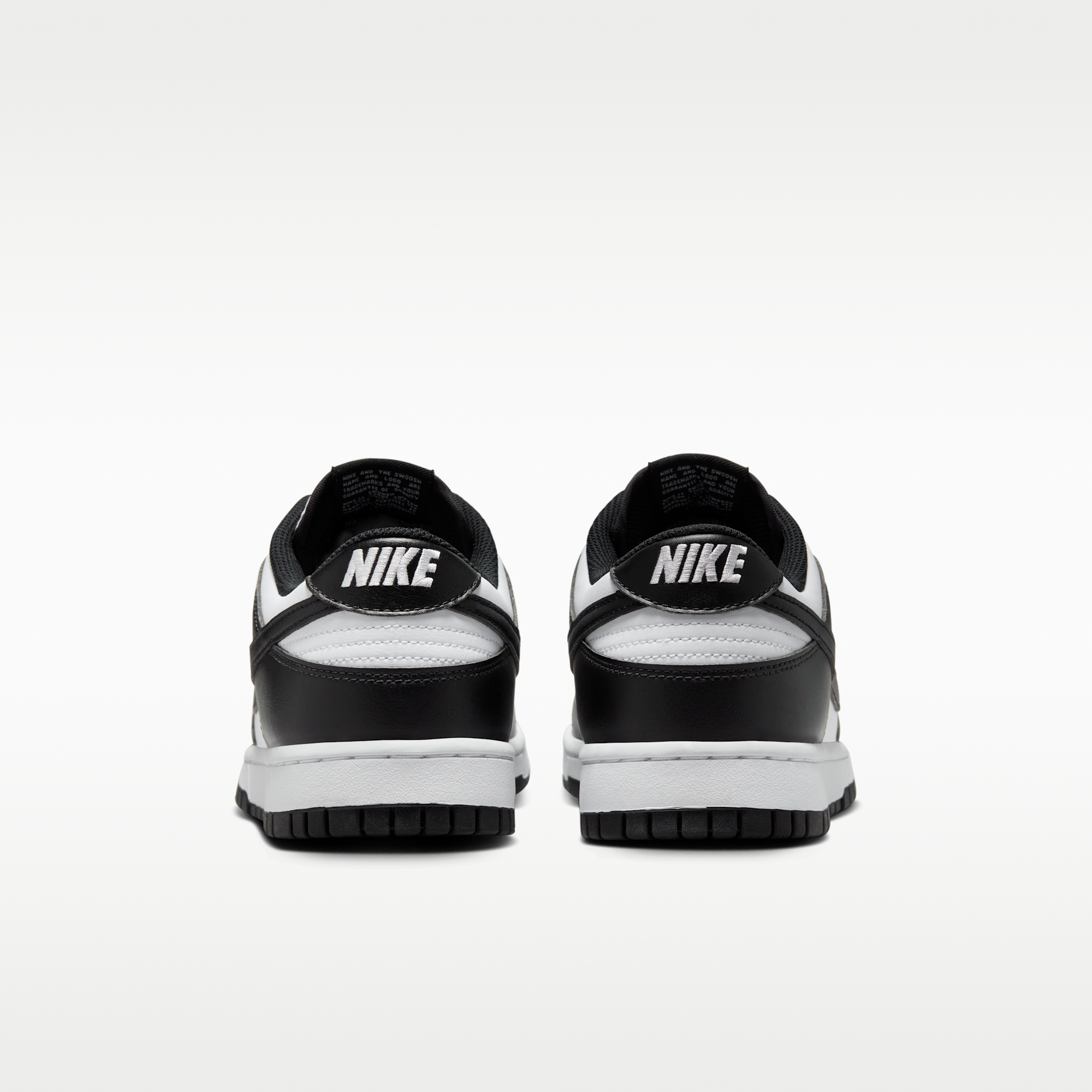 Nike Dunk Low Retro - Λευκό/Λευκό/Μαύρο - 6