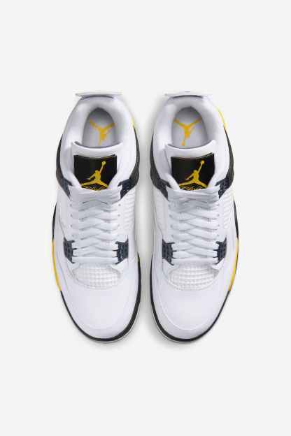Air Jordan 4 Retro "Tour Yellow" - Λευκό/Dark Blue Grey/Μαύρο/Tour Yellow - 5