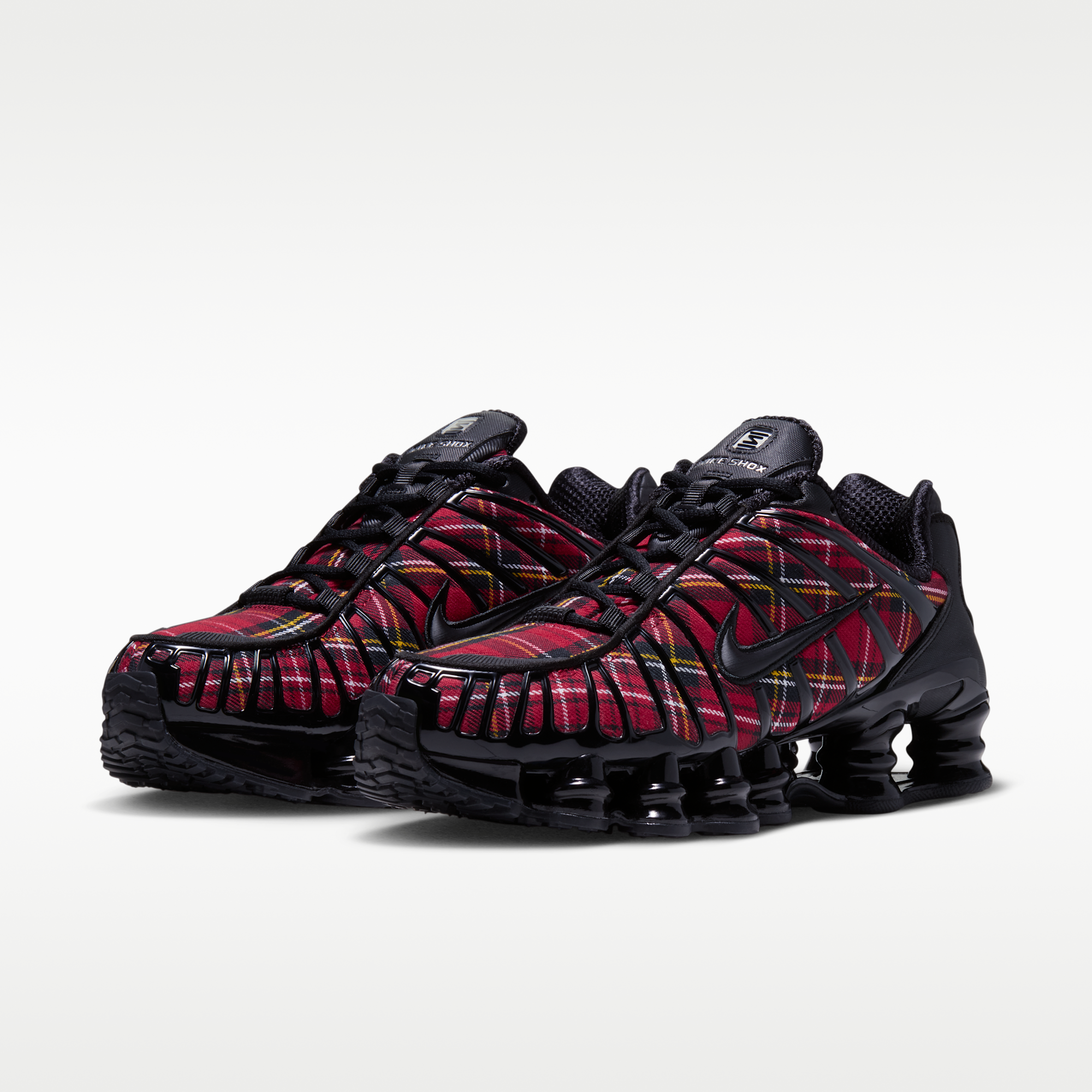 Nike Shox TL - Μαύρο/Tough Red/Yellow Ochre/Μαύρο - 5