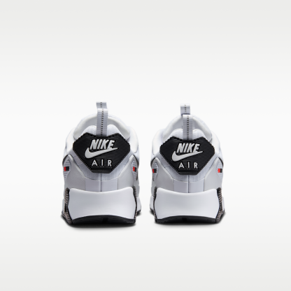 Nike Air Max 90 Drift - Pure Platinum/Bright Crimson/Μαύρο - 6