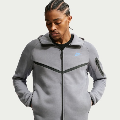 Nike Tech - Nike Tech Windrunner-Jacke aus Fleece mit durchgehendem Reißverschluss (Herren)